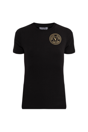 T-shirt with printed logo