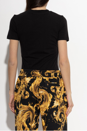 Versace Jeans Couture Camiseta con logo estampado