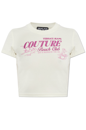 T-shirt with glitter print