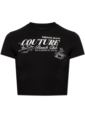 T-Shirt mit glitzerndem Print