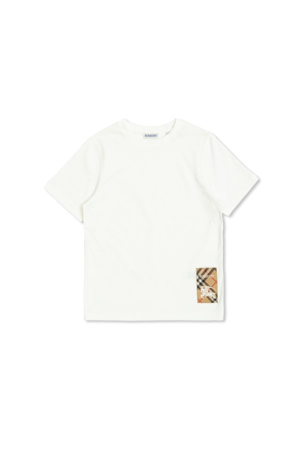 Burberry Kids T-shirt with logo patch