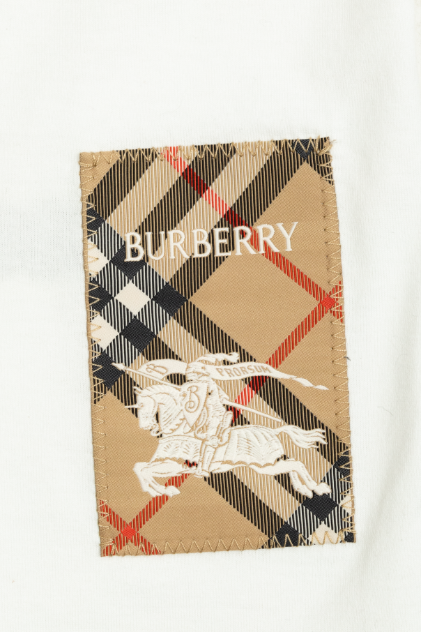 Burberry Kids T-shirt with logo patch