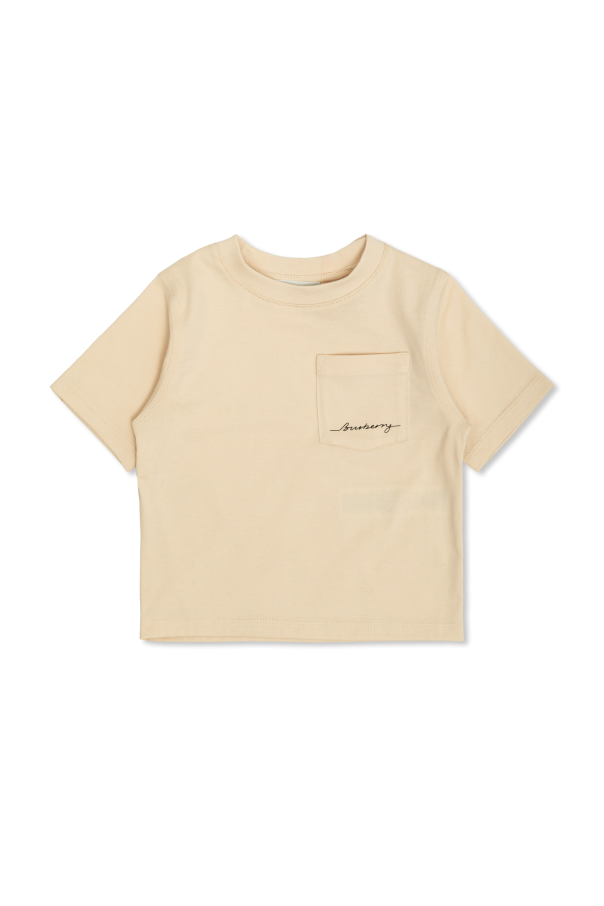 Burberry Kids T-shirt z kieszenią