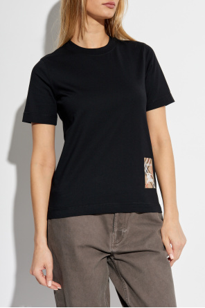 Burberry T-shirt with logo patch