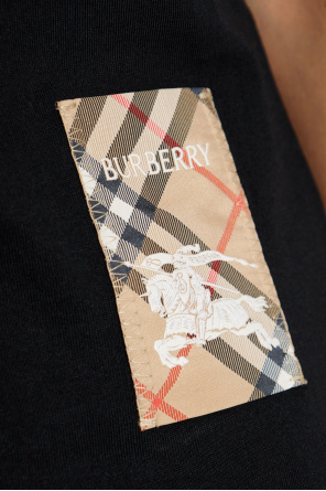 Burberry T-shirt with logo patch