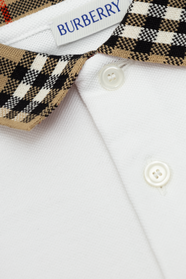 Burberry Kids Cotton polo