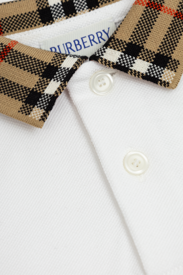 Burberry Kids Cotton polo