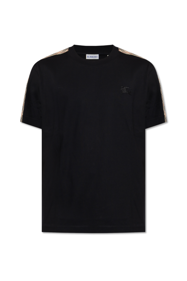T-shirt with embroidered logo od Burberry