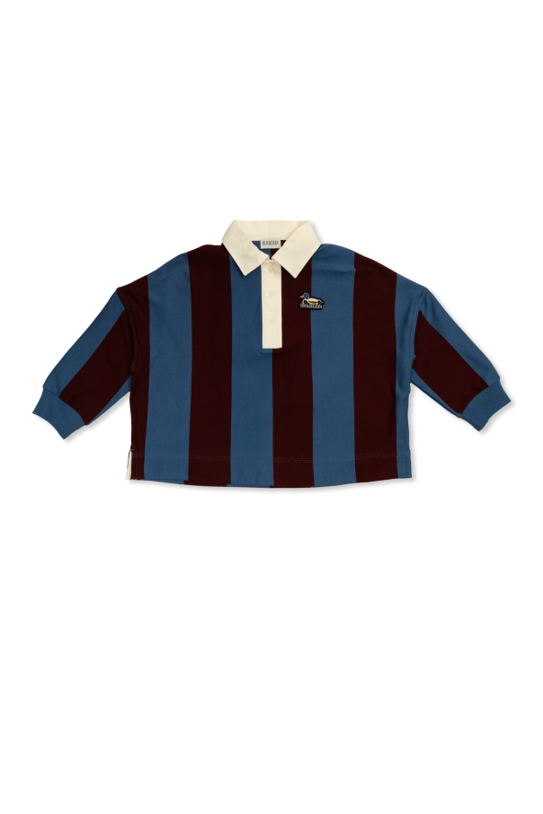 Burberry Kids Polo with logo