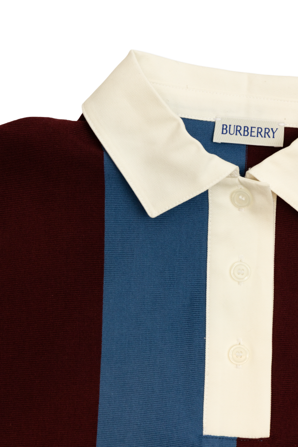 Burberry Kids Polo with logo