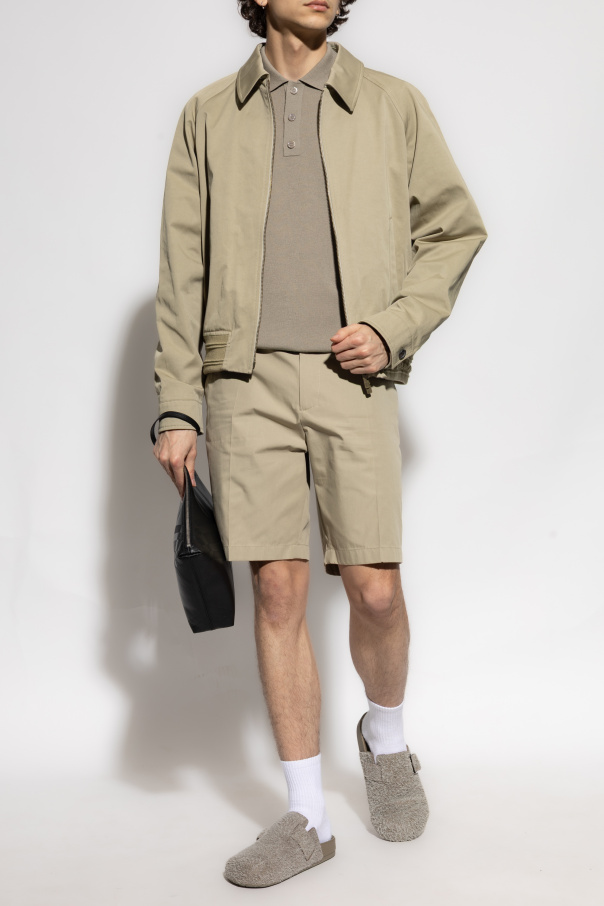 Burberry Polohemd mit gesticktem Logo auf der Rückseite