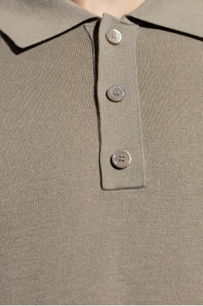 Burberry Polohemd mit gesticktem Logo auf der Rückseite