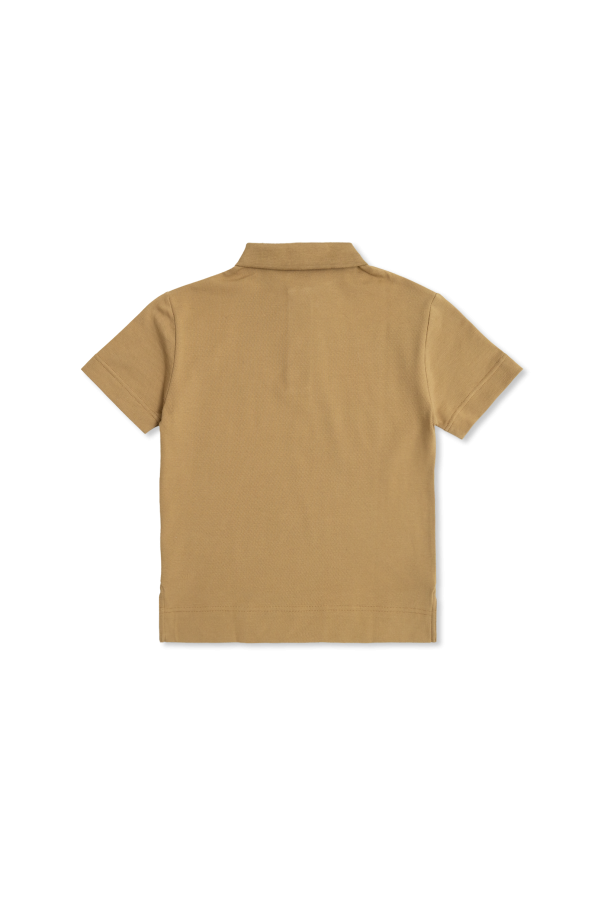 Burberry Kids Polo z wyszytym logo