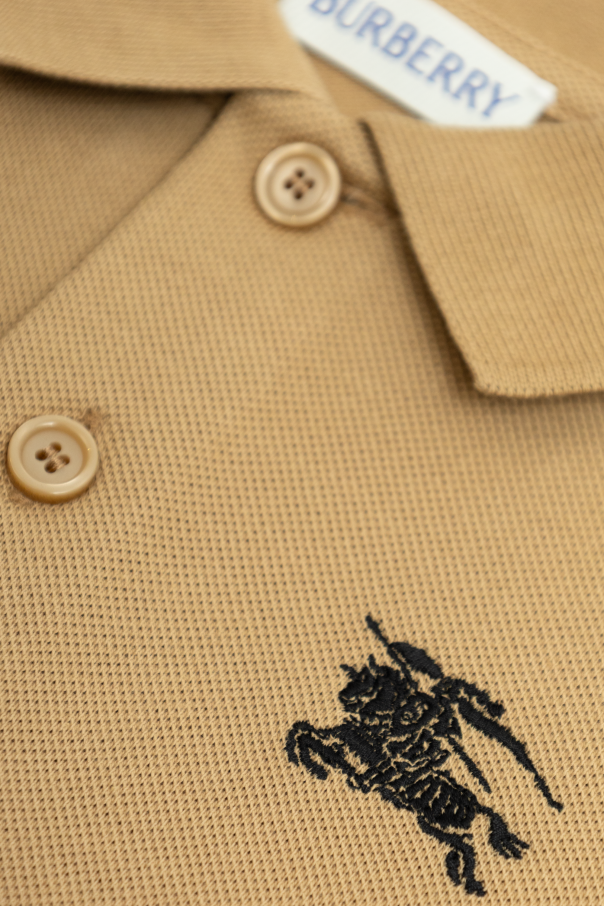 Burberry Kids Polo z wyszytym logo