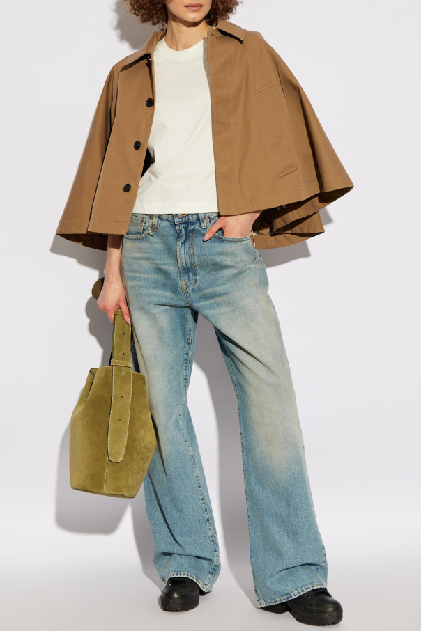 Burberry T-shirt with side drawstring