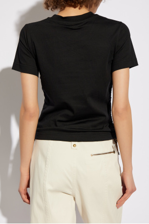 Burberry T-shirt with side drawstrings