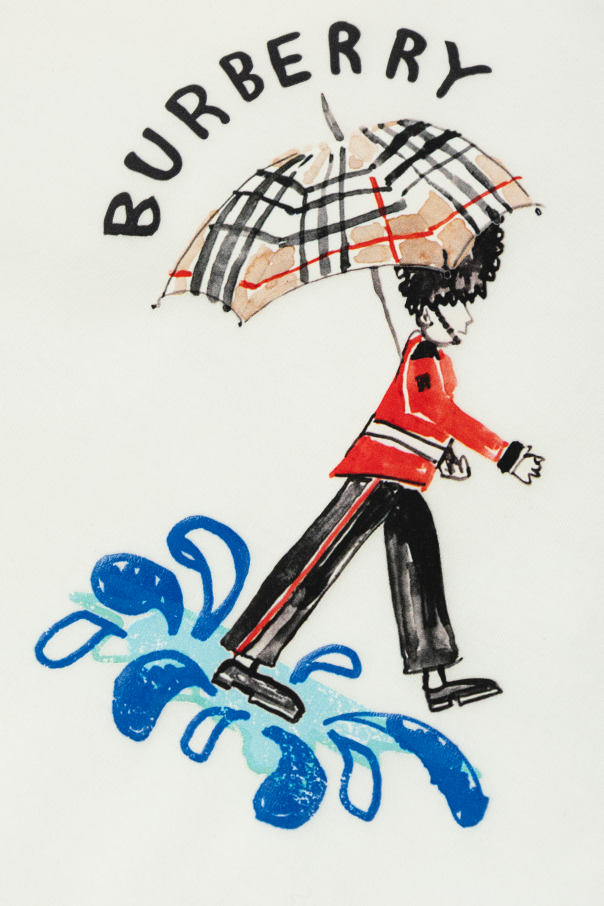 Burberry Kids T-shirt with colorful print