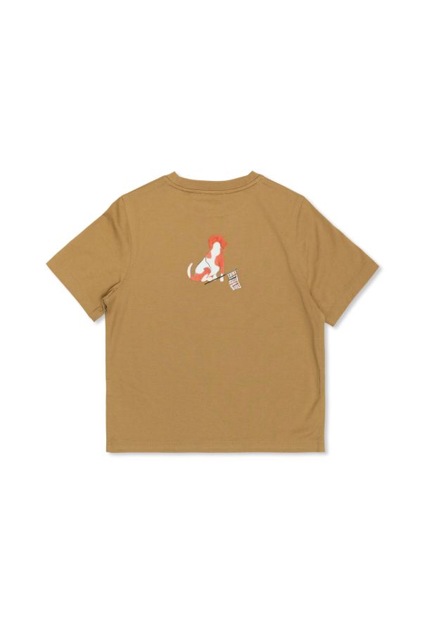 Burberry Kids Camiseta con estampado de colores