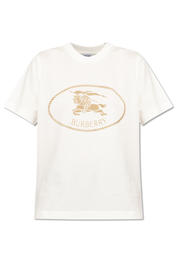 T-shirt with logo od Burberry