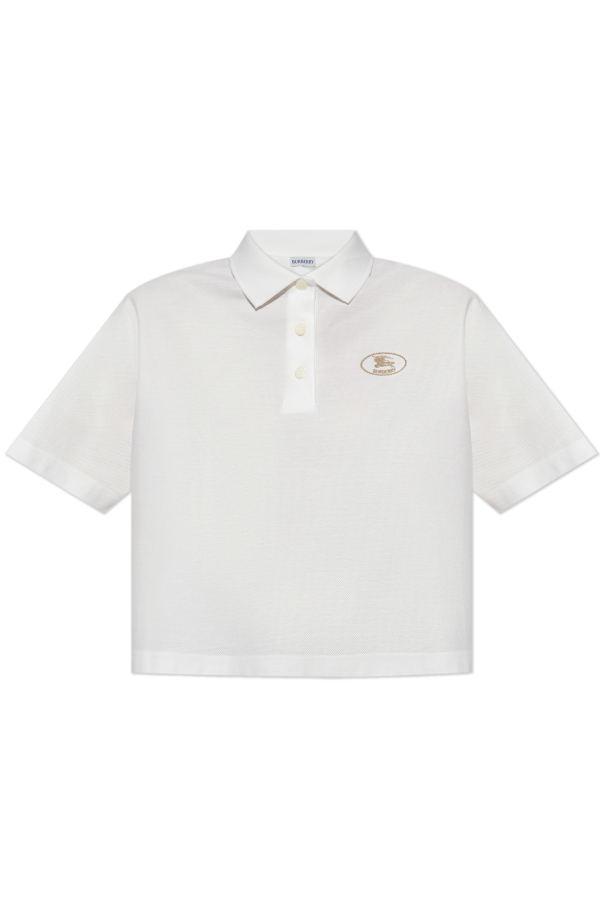 Polo with logo od Burberry