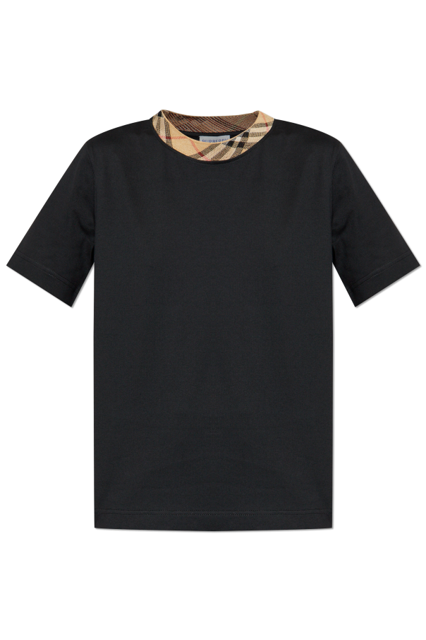 T-shirt with a crew neckline od Burberry