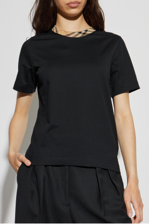 Burberry T-shirt with a crew neckline