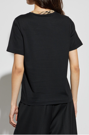 Burberry T-shirt with a crew neckline
