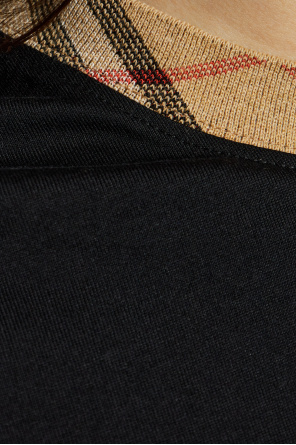 Burberry T-shirt with a crew neckline