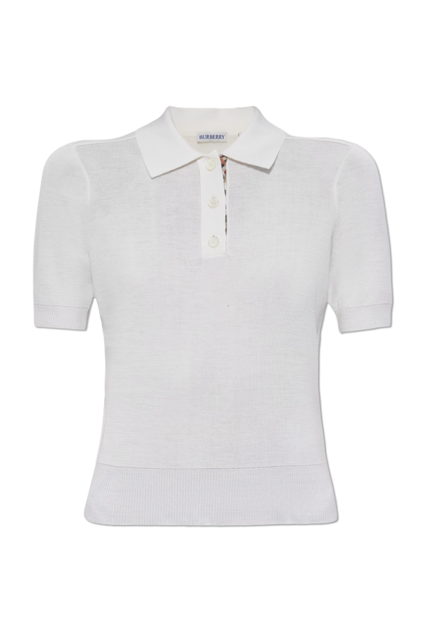 Burberry Wełniane polo
