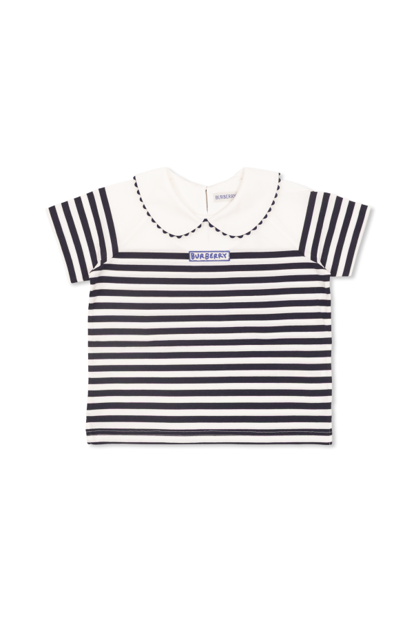 Top with a striped pattern, zdjęcie 1 Top with a striped pattern od Burberry Kids
