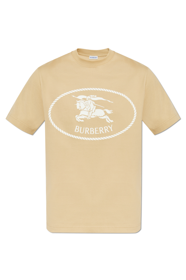 T-shirt with print od Burberry