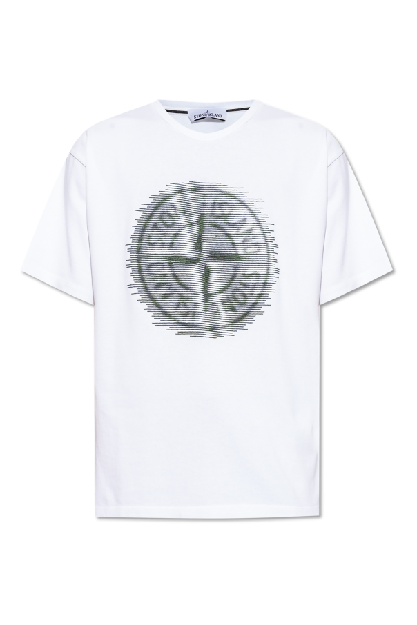 Stone Island T-shirt z nadrukiem