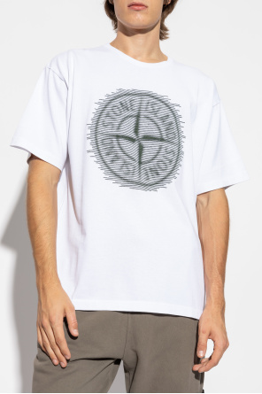 Stone Island T-shirt z nadrukiem