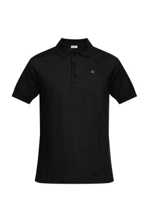 Polohemd mit Applikation in Form des Logos