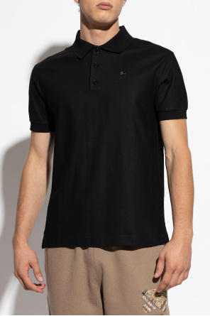 Burberry Polohemd mit Applikation in Form des Logos