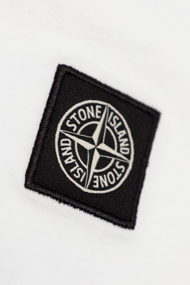 Stone Island Kids T-shirt with logo patch