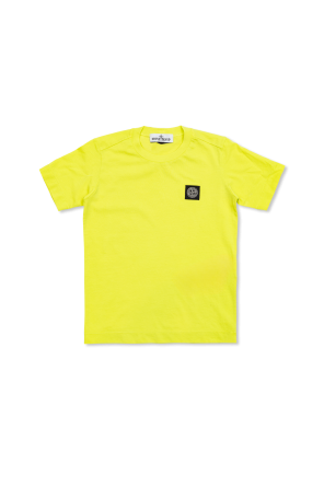 T-shirt with logo patch