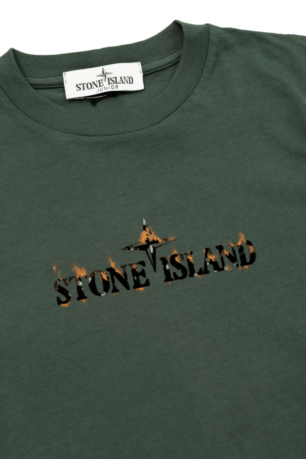Stone Island Kids Logo T-shirt