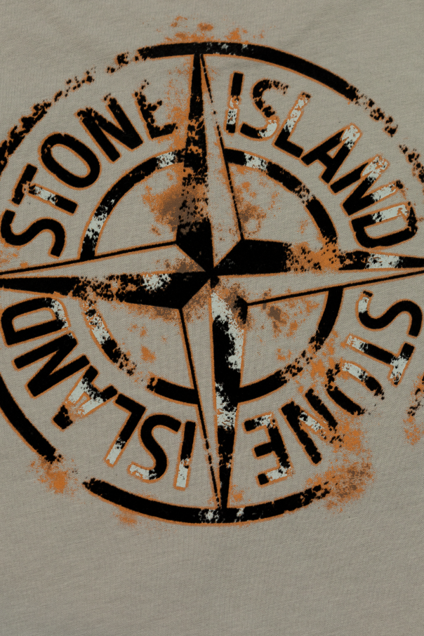 Stone Island Kids Logo T-shirt