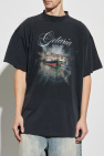 Balenciaga GREY T-shirt with print