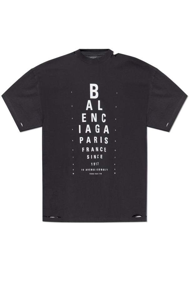 T-shirt with print od Balenciaga
