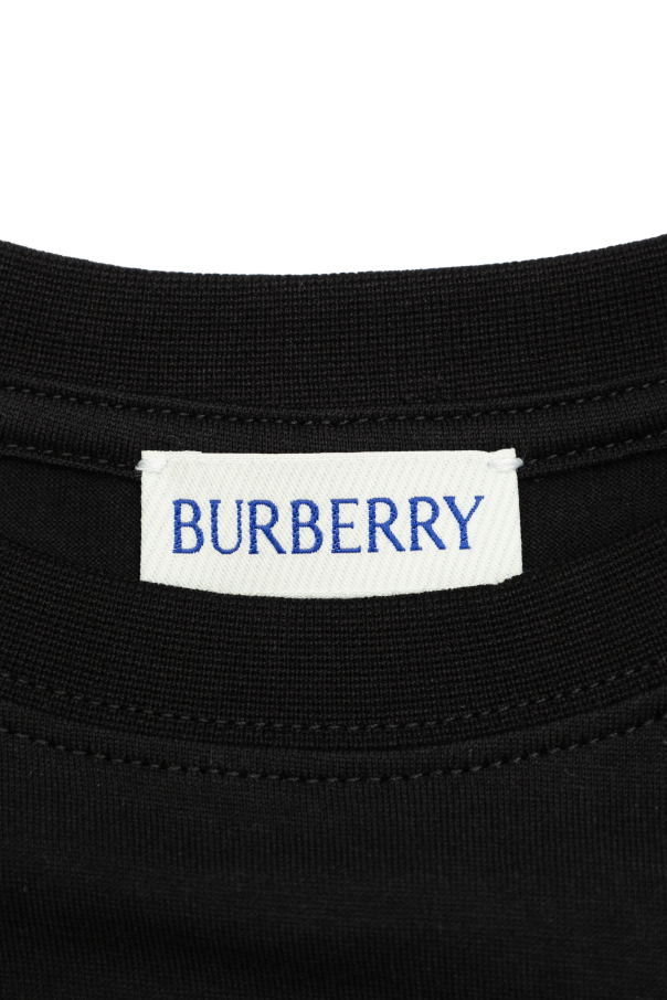 Burberry Kids Camiseta con logo