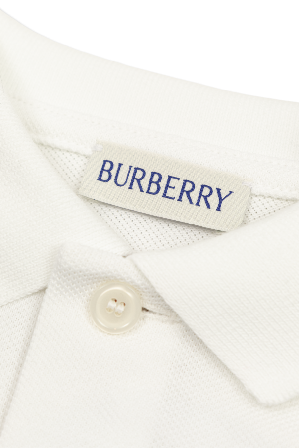 Burberry Kids Polo de algodón "Johane"