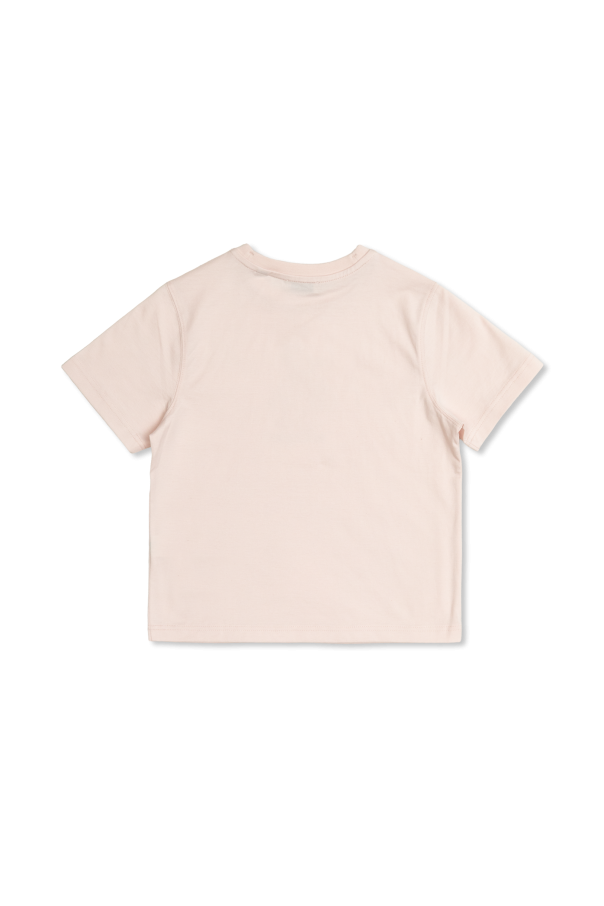 Burberry Kids Camiseta con estampado de colores