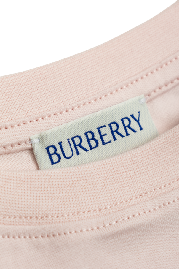 Burberry Kids Camiseta con estampado de colores