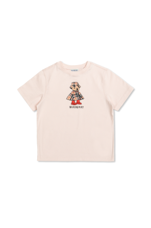 T-Shirt mit buntem Print