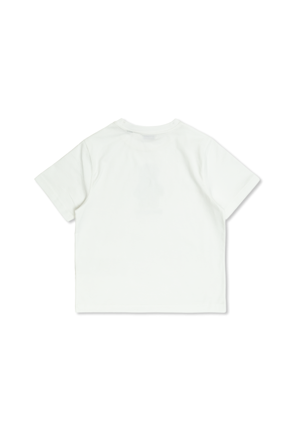Burberry Kids Camiseta con estampado colorido