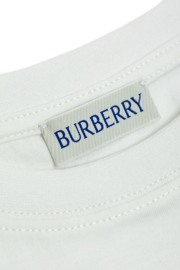 Burberry Kids Camiseta con estampado colorido