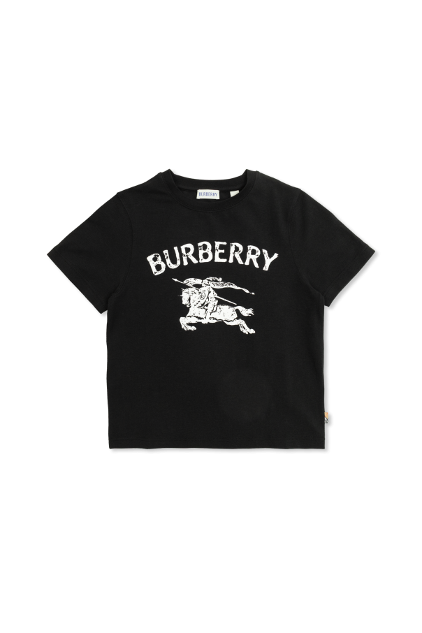 T-shirt with logo od Burberry Kids