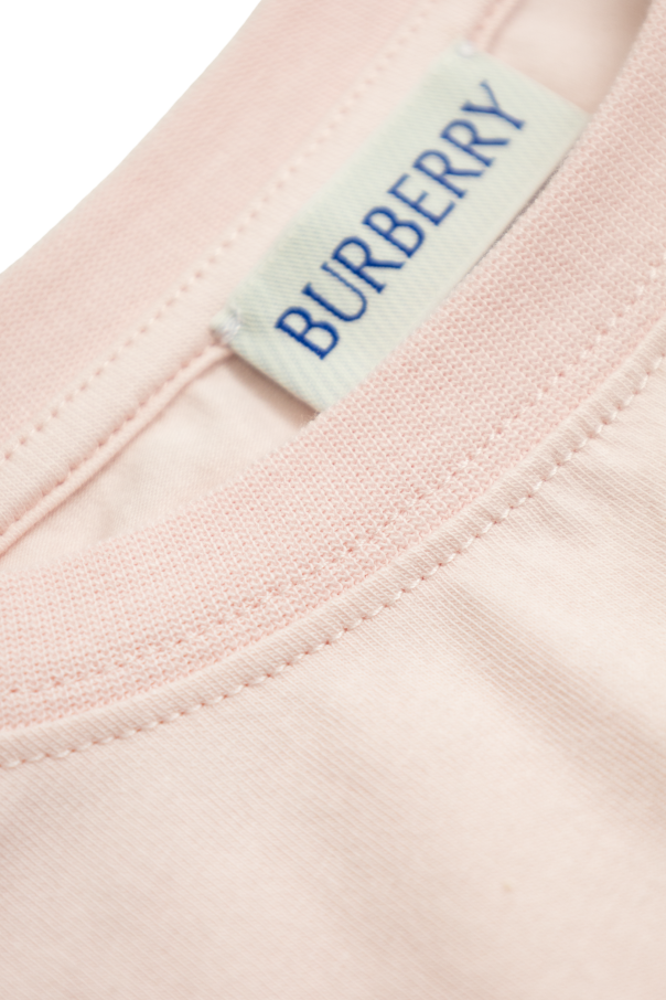 Burberry Kids Camiseta con logo